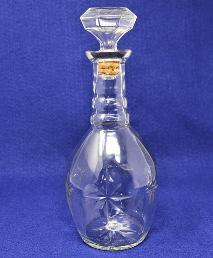 Decanter with Stopper, Walker's Bourbon Atomic Star Bottle, Vintage 1968