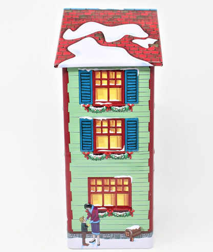 Gift Tin / Cookie Tin, Harry London, Christmas Village Tin Collection, 2014